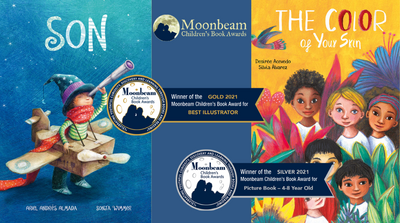 Two Winners at the 2021 Moonbeam Children's Book Awards