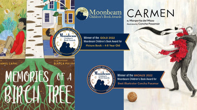 Gold and bronze medal at the Moonbeam Children's Book Awards 2022